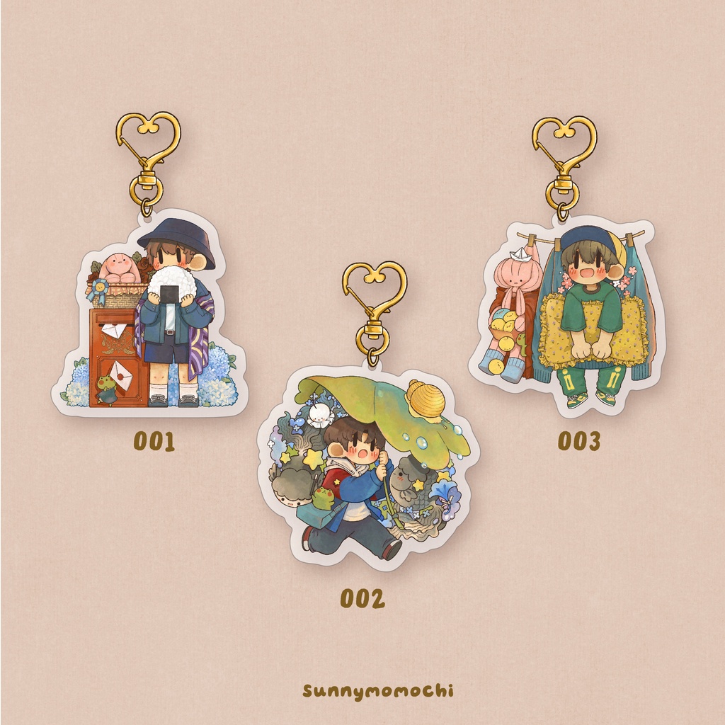 Taeyong Epoxy Keychain