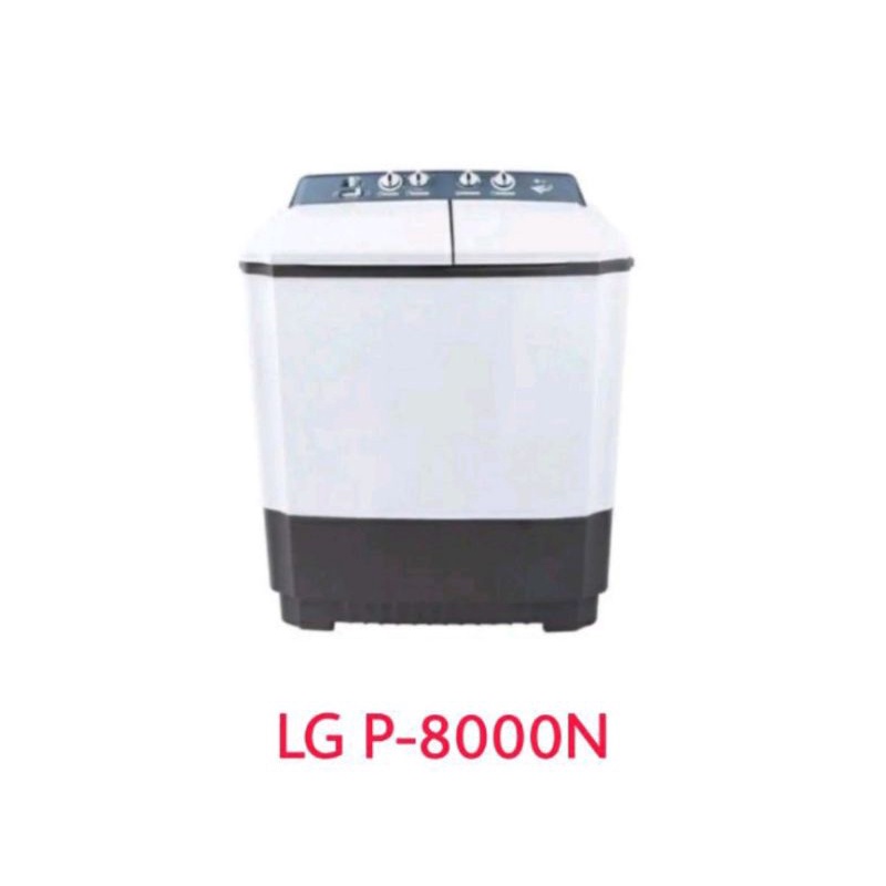 LG Mesin cuci 8KG P-8000N