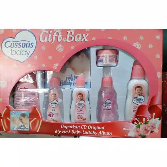 

Cusson gift box pink