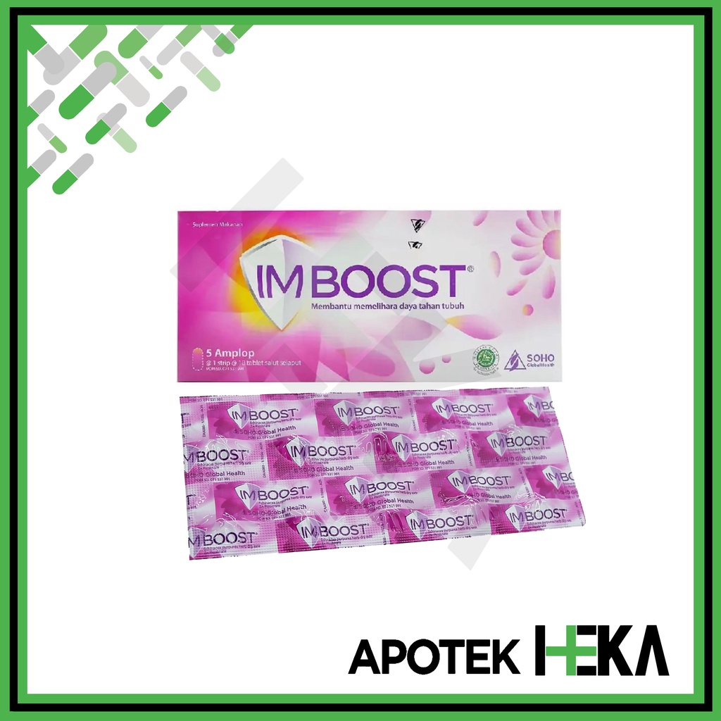 Imboost Box Isi 5x10 Tablet - Suplemen Daya Tahan Tubuh (SEMARANG)