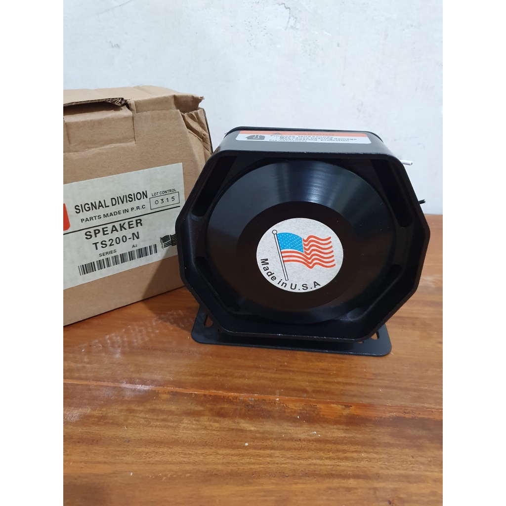 Federal Signal Original Toa Speaker Slim 200w TS200n patwal sirene Toa Sirine Tipis Klakson speaker Toa Polisi 200 watt magnet besar SERINE Horn 200 100 w wat Federal signal spull 66 mm untuk SENKEN LANDUN WHELEN Patwal murni untuk Ambulance Paspamres Res