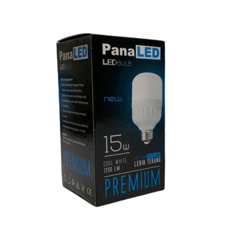 Lampu LED Capsul 15 Watt New PanaLED Premium By Produk LUBY Cahaya Putih