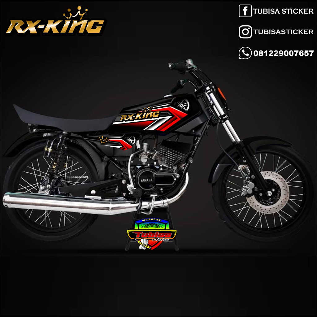 Jual Sticker Striping Variasi Rx King Striping Motor Rx King TBS 001 Indonesia Shopee Indonesia