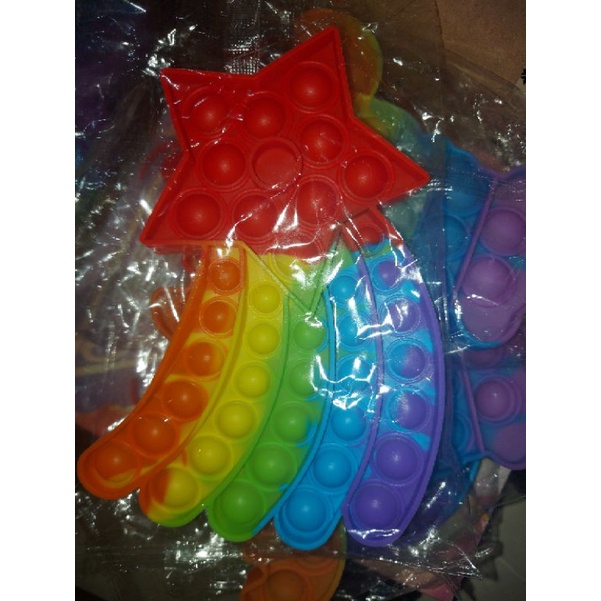 POP IT BENTUK-BENTUK MAINAN ANAK IMPOR-Shooting Star
