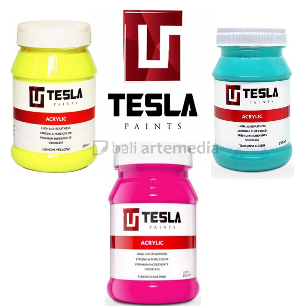 Tesla Paints - Acrylic Paints 250ml PART 1/2