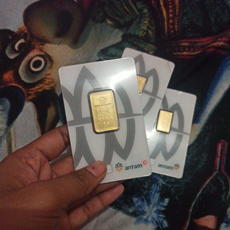 LOGAM MULIA ANTAM 5GR 'CERTY' REDMARK