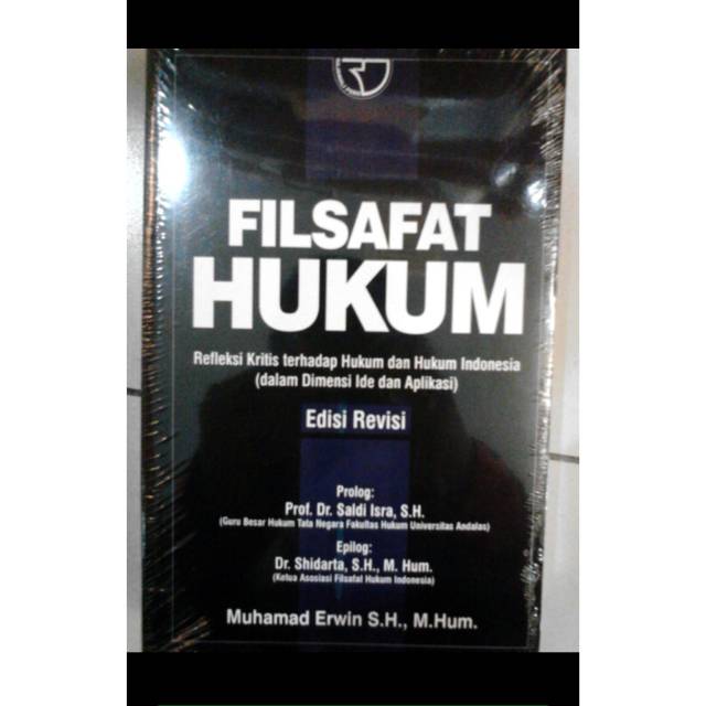 

Buku filsafat hukum refleksi kritis terhadap hukum