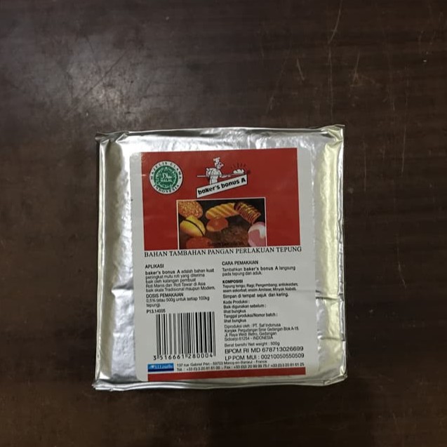 

Pelembut Roti - Bread Improver Baker Bonus 500gr