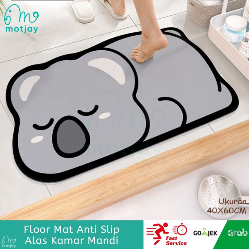 Keset Kamar Mandi Anti Slip Floor Mat Anti Slip