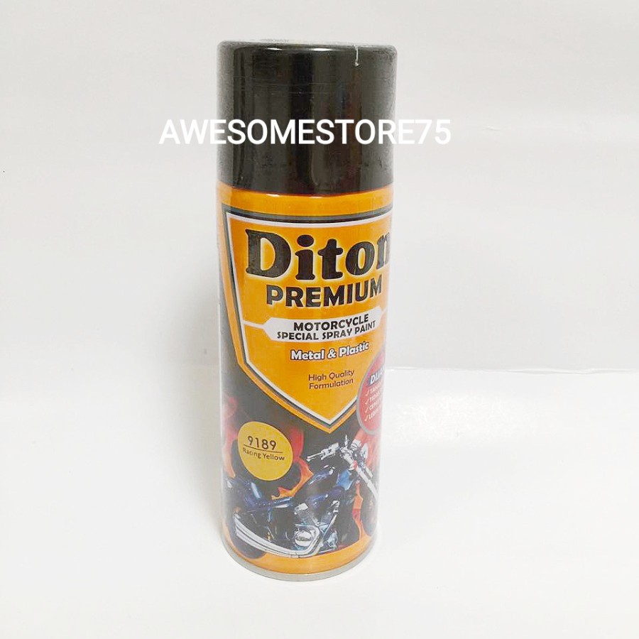 DITON PREMIUM * Y 9189 RACING YELLOW Kuning YAMAHA Cat Semprot Pilox Pylox