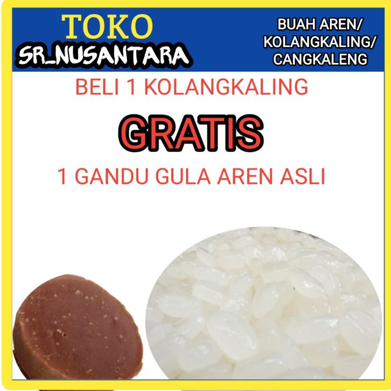 

Kolang-Kaling Mentah Untuk Es Kopyor, Rujak, Sirup dan Manisan 2 Kg Gratis 1 Gandu Gula Aren