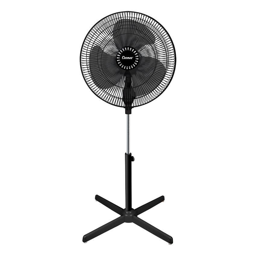 Cosmos 16-XDC - Kipas Angin / Stand Fan 16 inch Black/Green (Random Color)