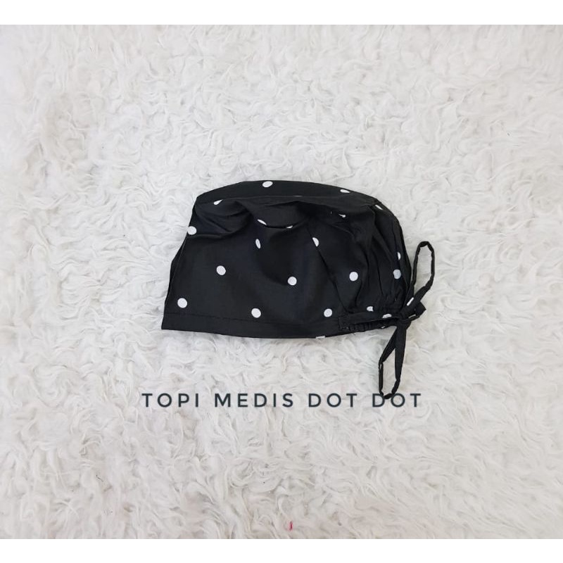 Topi Medis Hair Cap Surgical Cap Topi Chef