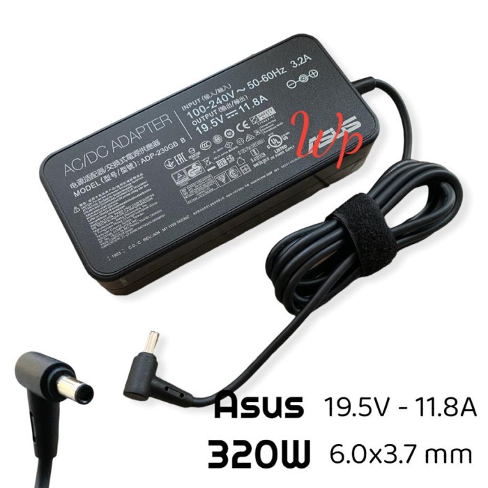 Adaptor Charger Laptop Asus ROG 19.5V 11.8A 230W (6.0 x 3.7 mm)