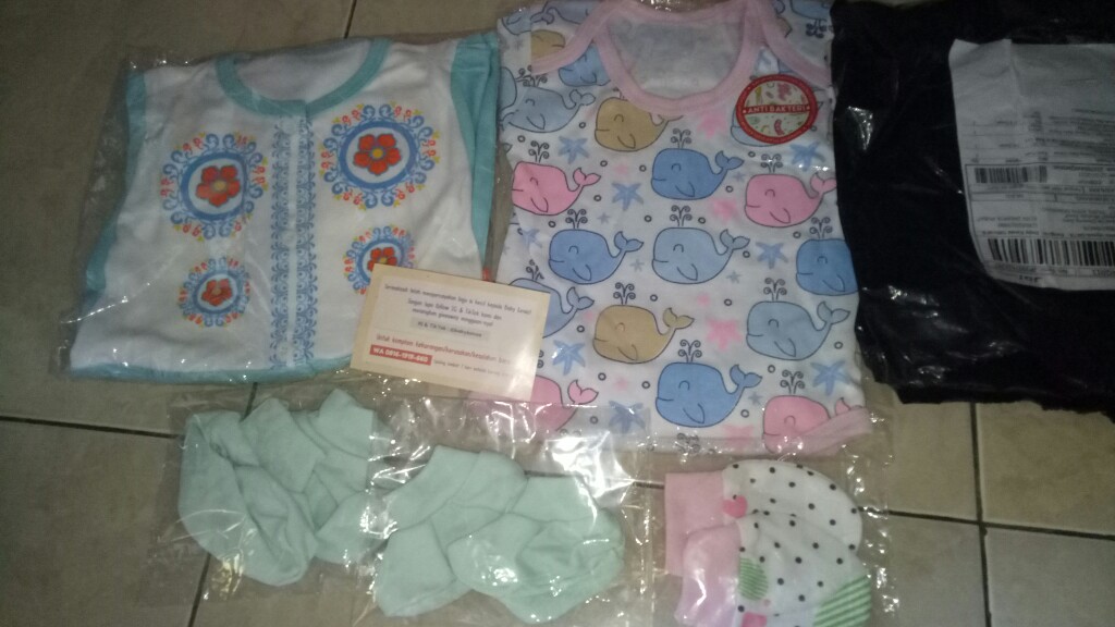 (random) Baby Lona Jumper Anak Bayi Fashion Motif Batik Girl 3-6 Bulan