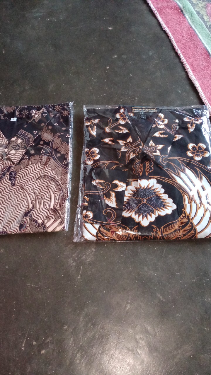 Dwi Pangga Asmara Kemeja Batik Pria Katun Sragenan Full Furing