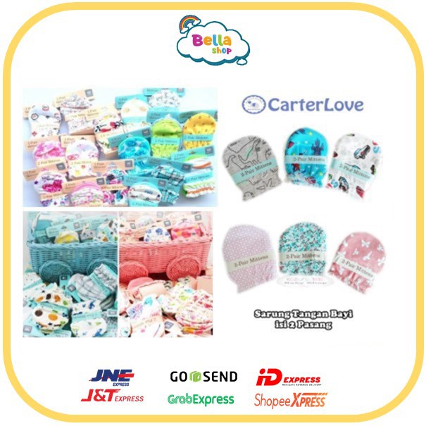 LITTLE PALMERHAUS Mittens Sarung Tangan Dan Booties Bayi- BELLA SHOP