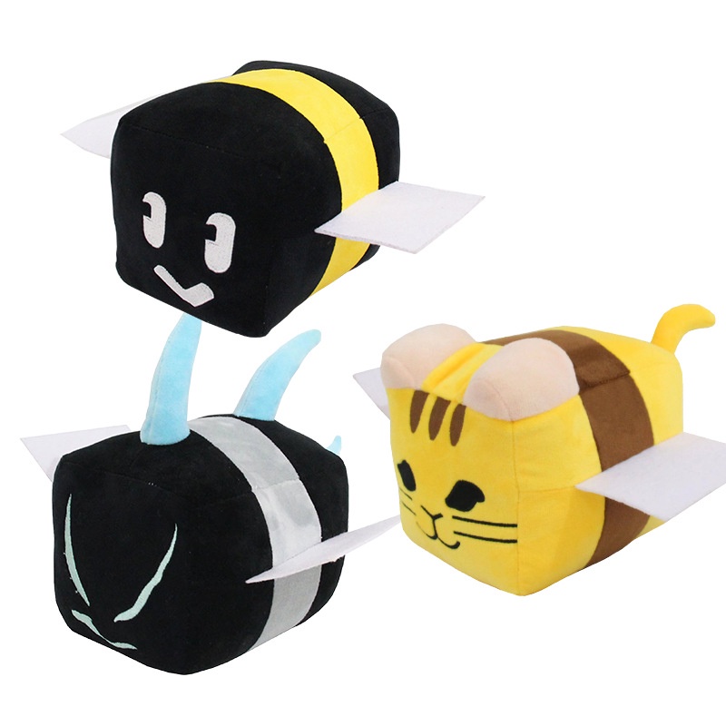 ✷☋3 pcs Pet Simulator X Bee Swarm Simulator Mainan Mewah Besar Kucing Boneka Boneka Mewah Kucing Mai