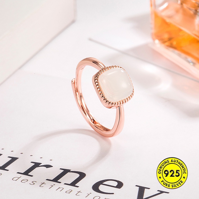 Cincin Rose Gold Anti Air Ukuran Adjustable Untuk Wanita