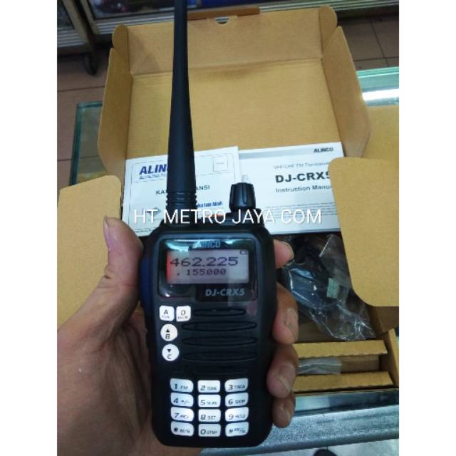 HT WALKIE TALKIE ALINCO DJ CRX5 ORIGINAL