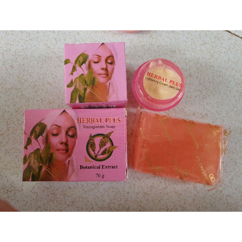 CREAM HERBAL BPOM ( cream + sabun)