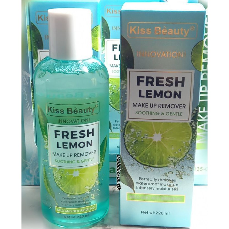 PROMO MAKE UP REMOVER JUMBO FRESH LEMON KISS BEAUTY NO.2135-03LM