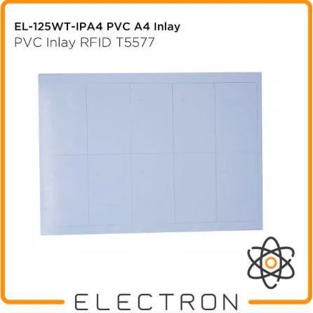 T5577 A4 Inlay PVC RFID 125kHz Rewritable Duplicate Clone Copy