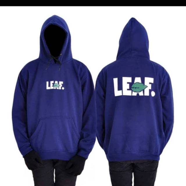 JAKET SWEATER HOODIE LEAF DISTRO LEAF S M L XL XXL BISA REQUEST WARNA JAKET