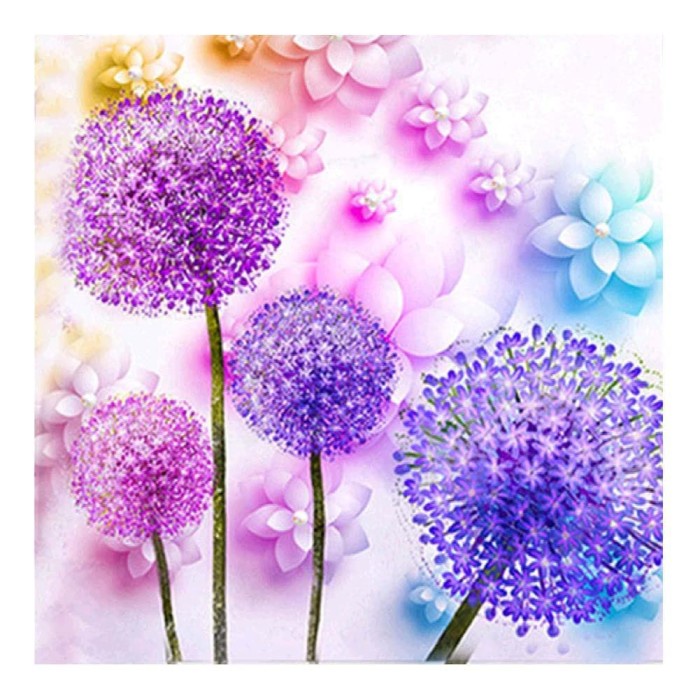 

database-buku- dandelion 5d full diamond painting embroidery diy cross gn -buku-database.