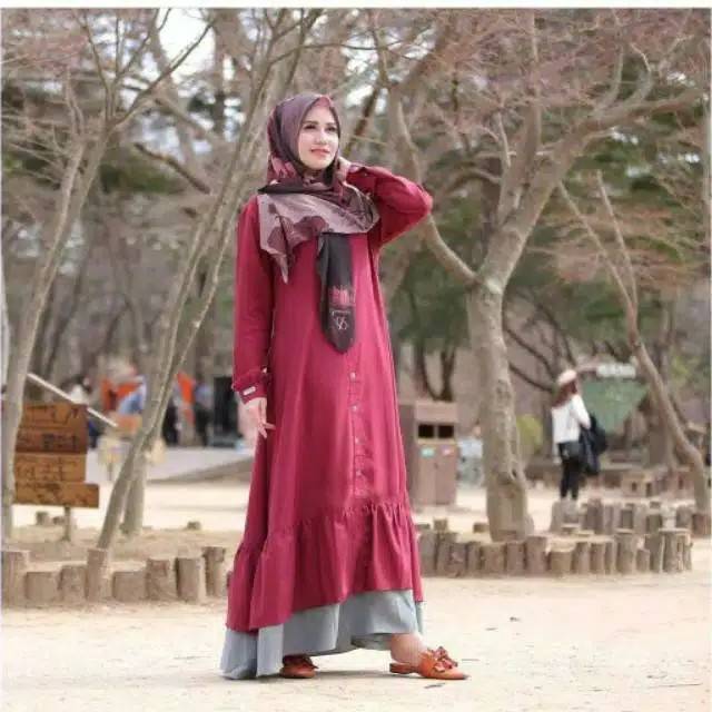 Premium Series ALUNA Dress Big Size Ukuran Size S M L XL 2XL 3XL 4XL XXL XXXL  XXXXL 2L 3L 4L 5L  Dress Wanita Jumbo Gamis Big Size Baju Korea Over Size