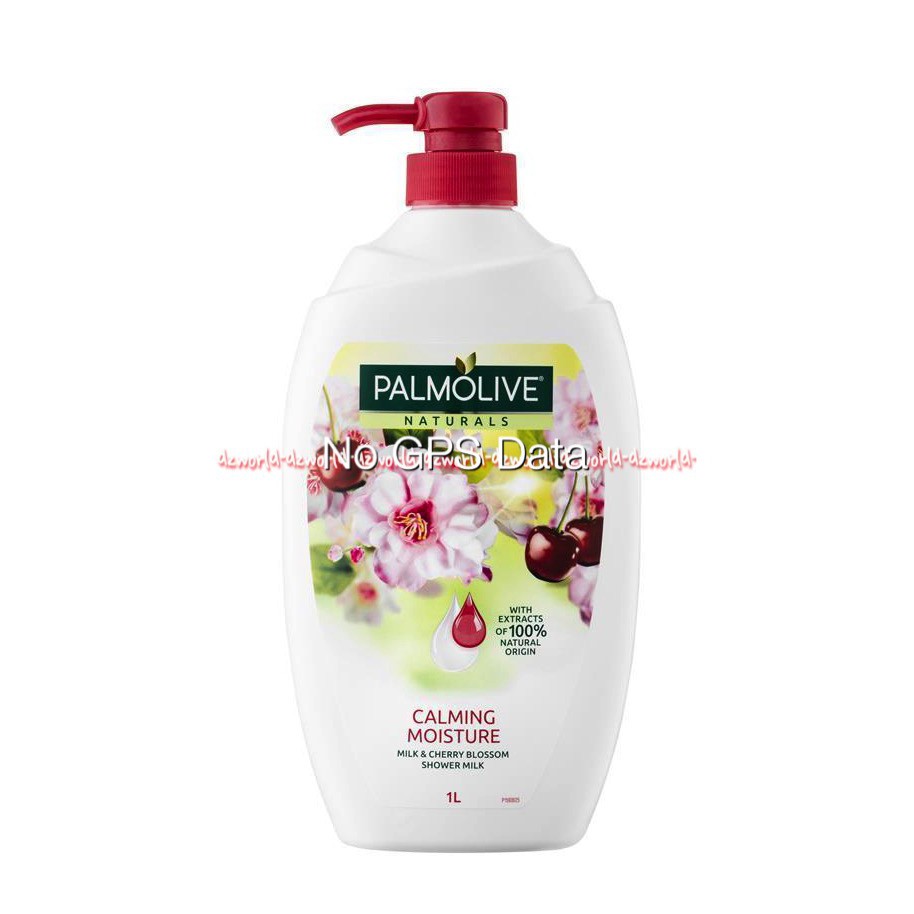 Palmolive Naturals Cherry Blossom Milk Honey Orchid 1L Shower Milk Sabun Mandi