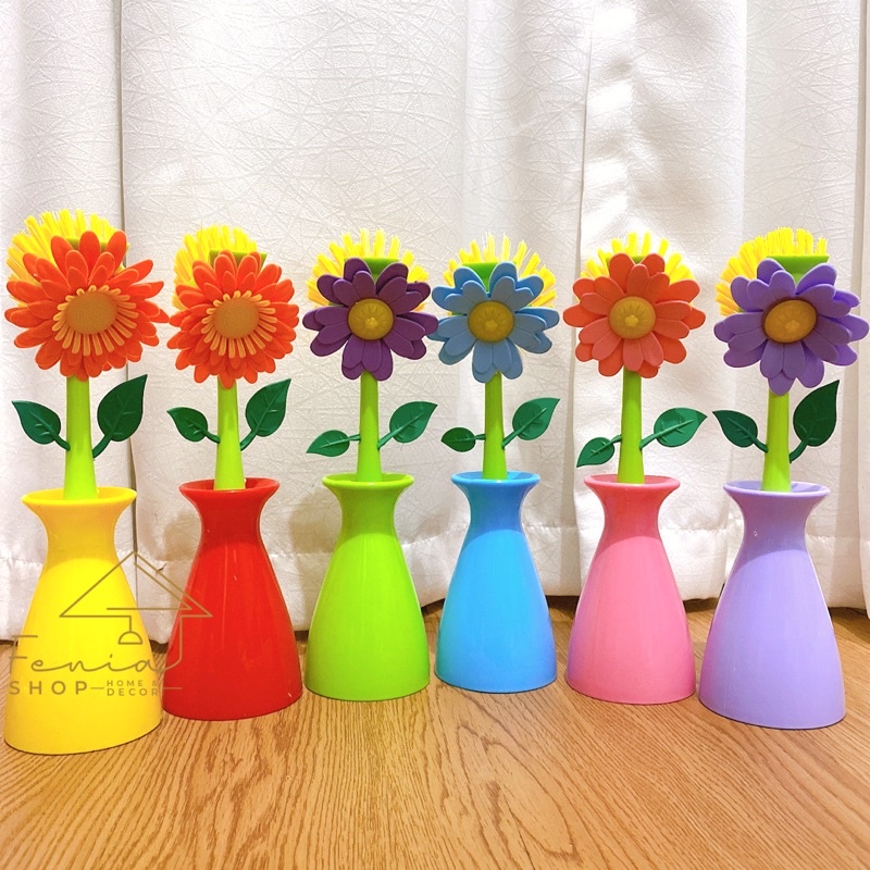 Sikat / Sikat bentuk bunga /Sikat bunga matahari