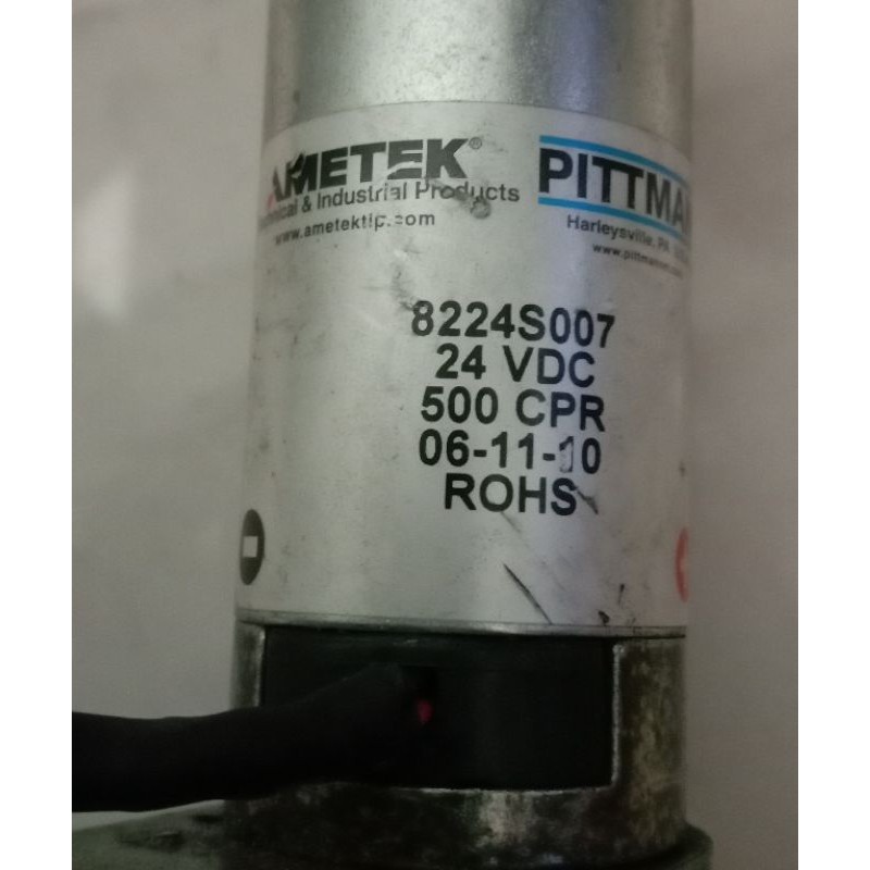 Dc Motor Gearbok Ametek Pittman 24V