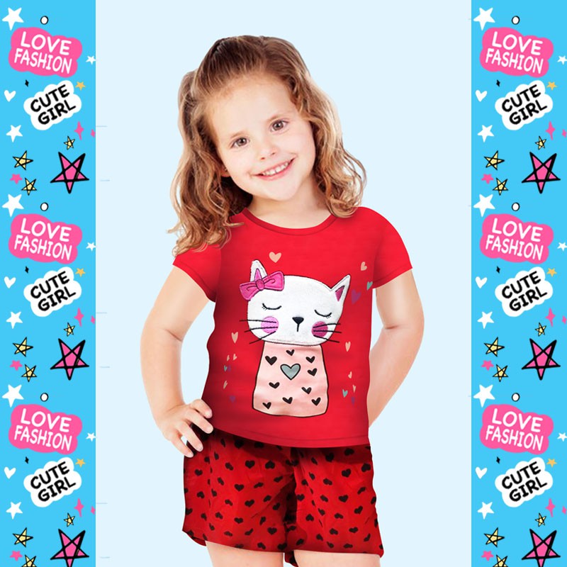 Playhouse Pakaian Setelan Anak Anak Perempuan 1-6 Tahun