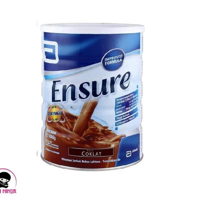 

➤vee⋆ zdw-345 ENSURE Susu Rendah Laktosa Coklat 1000g / 1000 g ✹