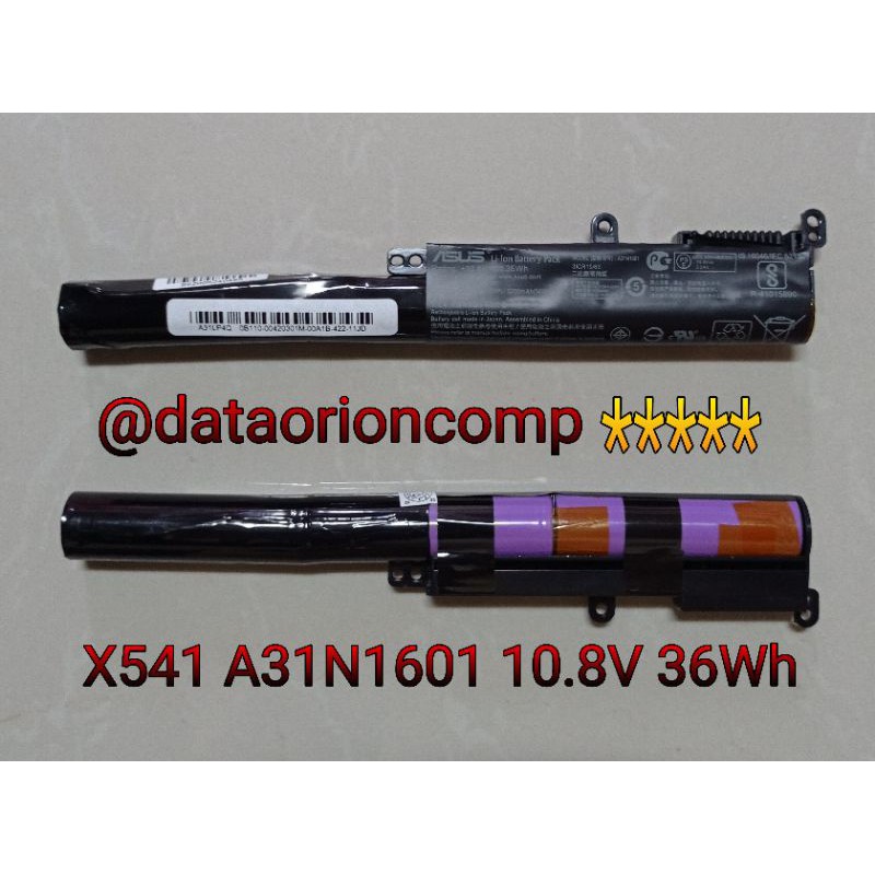 Baterai Battery Asus X541 X541N X541S A31N1601 A31N1601