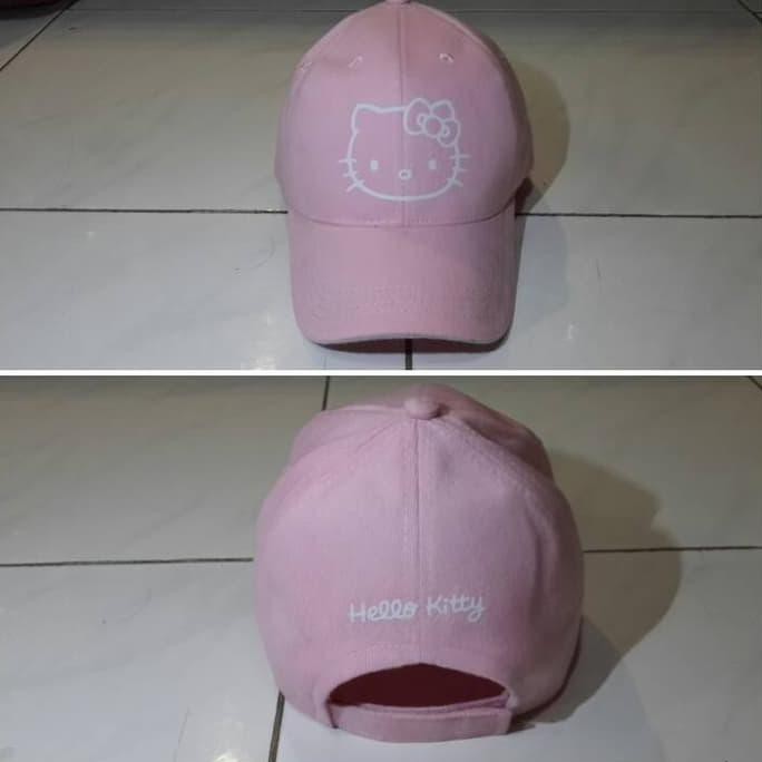 Topi Hello Kitty Pink