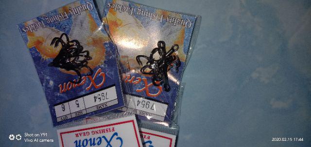 Treble Hook Xenon No.4,5,6