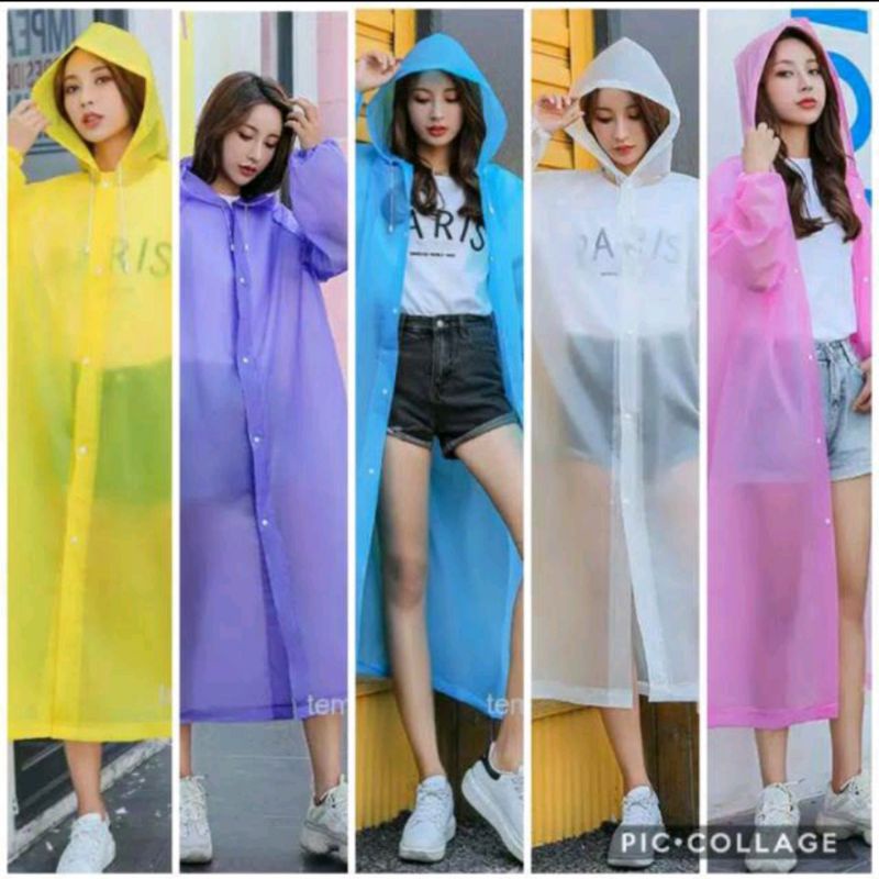 BLESSHOP Jas Hujan Murah Mantel Eva Raincoat