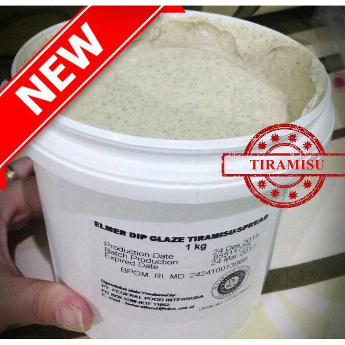 

ENAK SELAI TIRAMISU ELMER 1Kg BANYAK RASA