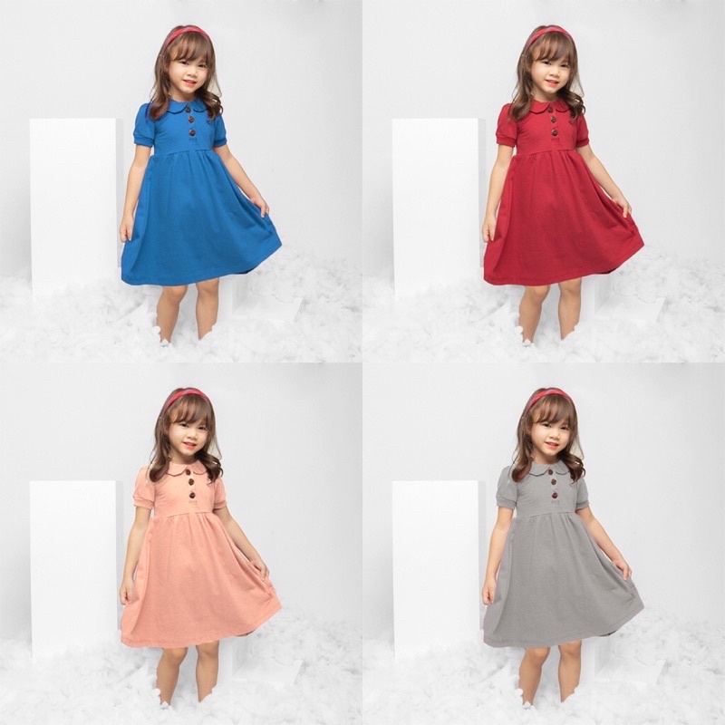 Aruna Dress Anak Perempuan + Bloomer  Newborn - 3 Thn - Joel Semesta Series