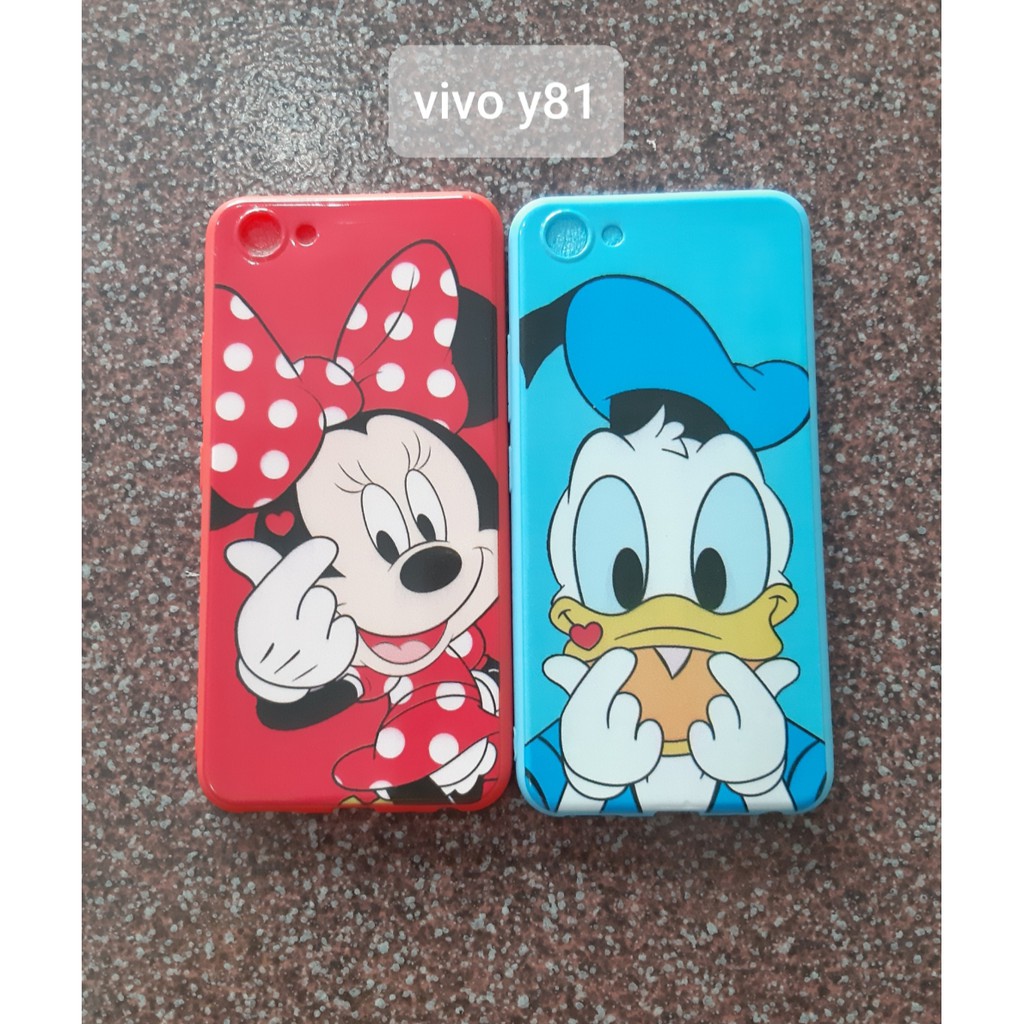 SOFTCASE SILIKON GAMBAR VIVO Y81