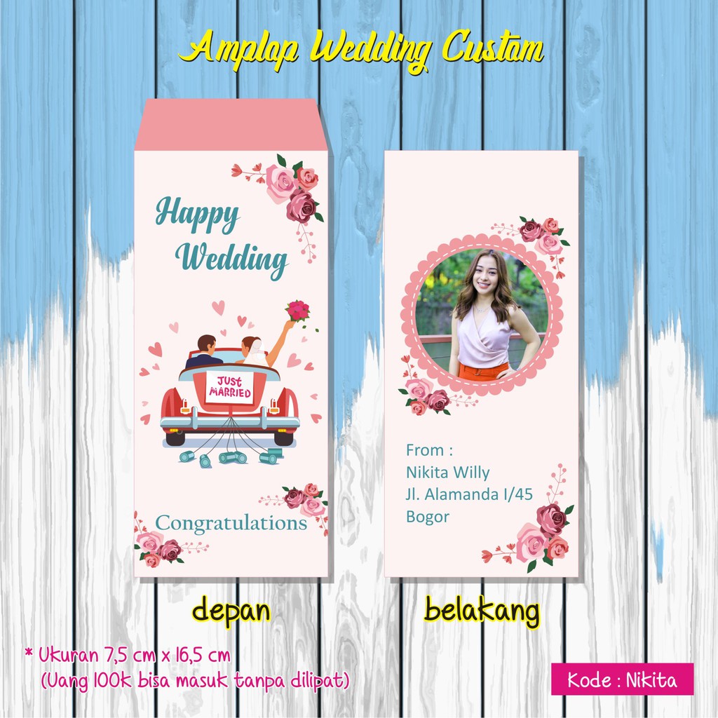 

WED-NIKITA AMPLOP WEDDING / AMPLOP KONDANGAN / AMPLOP CUSTOM