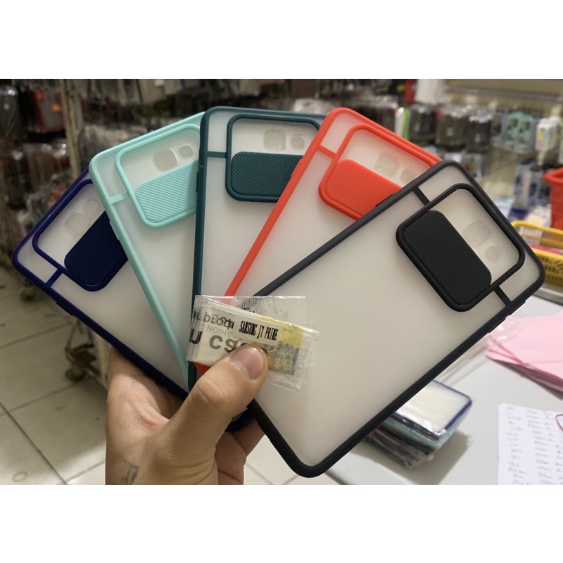Sleding Case Samsung Galaxy J7 Prime - Sofcase Hard Slide Matte Protection Camera - CA