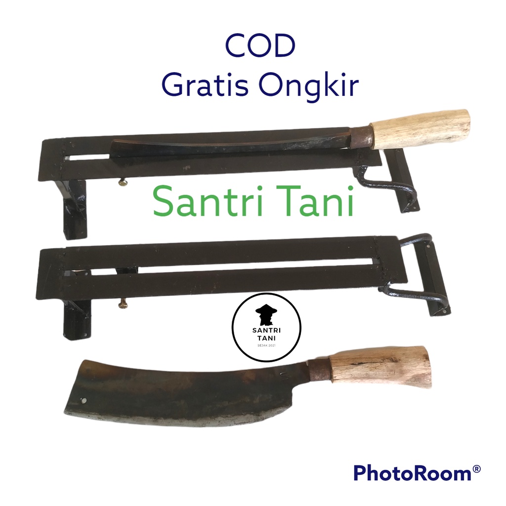 Gilingan Pakan Ternak Manual | Satu Set Kacip Cacah Rumput | Choper Mesin Manual