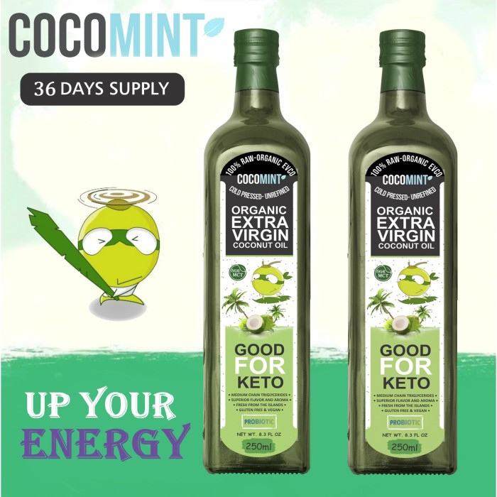 

2 Botol Minyak Kelapa Virgin Coconut Oil VCO - Unrefined 100% 250ML