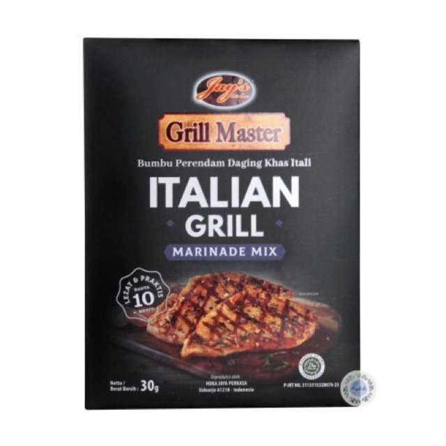 

Jay's Kitchen Grill Master Italian Grill Marinade Mix 30gr