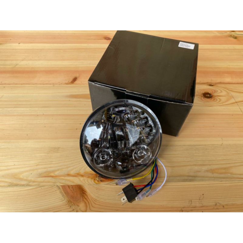 Lampu Depan Daymaker 16 LED original DOT SAE hitam Daymaker 16 LED CB GL MP TIGER