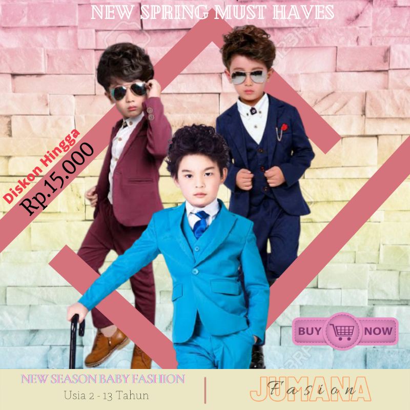 BLAZER ANAK LAKI LAKI | JAS ANAK LAKI LAKI | JAS ANAK FORMAL | JAS ANAK MARUN |JAS ANAK 2 TAHUN | JA