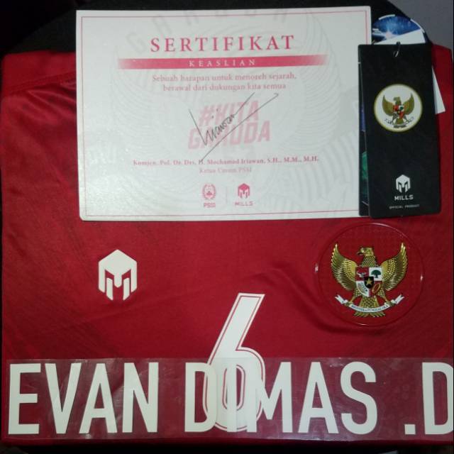 Jersey Timnas Indonesia MILLS 2020 PI